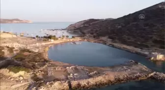 Ege ile Akdeniz'in buluştuğu Datça, bayramda nüfusunun dört katı turist ağırlıyor