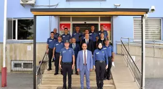 Son dakika haberleri! Emniyet Müdürü İnci polis merkezlerini tek tek gezerek bayramlaştı