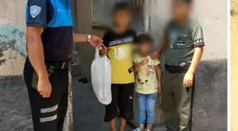 Polis garibanın yanında