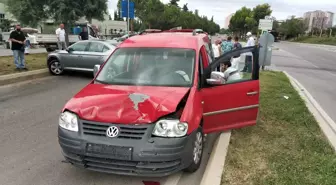 Samsun'da trafik kazası: 2 yaralı