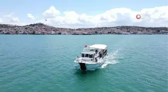 Ayvalık'ta nostaljik motor turlarına yoğun ilgi