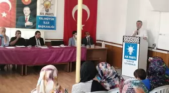 Yalıhüyük'te AK Parti Danışma Meclisi Toplantısı yapıldı