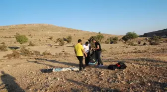 Mardin ve Batman arasındaki Ayrancı Geçidi yamaç paraşütçülerine ev sahipliği yaptı