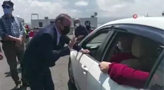 Vali Öner, trafik denetimine katıldı