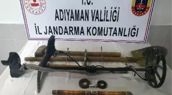 Adıyaman'da kaçak kazıya 5 gözaltı