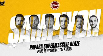 Supermassive Blaze, PUBG Invitational Yaz Kupası şampiyonu!