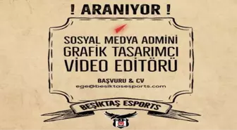 Beşiktaş Esports ekip başvuruları açıldı!