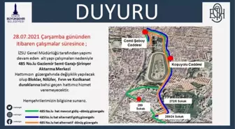 Buca'da geçici trafik düzenlemesi