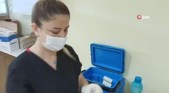 Serap hemşireden çağrı: 'Lütfen aşı olun'
