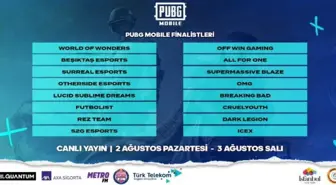 2021 TESFED PUBG Mobile Türkiye Kupası Finalistleri belli oldu!