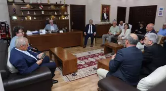 Başkan Kurt CHP'li heyeti ağırladı