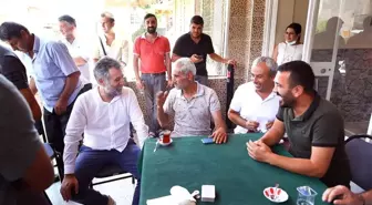 Başkan Sandal, Onur Mahallesi'nde esnafı ziyaret etti