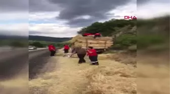 SAMAN BALYALARI DÖKÜLEN ÇİFTÇİYE UMKE YARDIMI