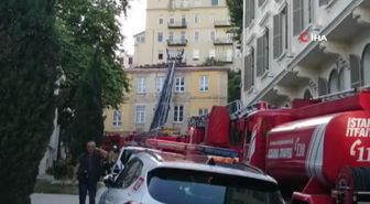 Son dakika haberi | Beyoğlu'nda Fransız Konsolosluğu'na ait kreşte korkutan yangın