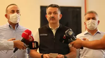 Son dakika haberi... Tarım ve Orman Bakanı Bekir Pakdemirli: 'Oymapınar Barajı'nda 10 kişinin mahsur kaldığı bilgisi var. Hayati tehlikeleri yok, restorancı oldukları...