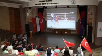 Esra Yıldız'ın başarısı, Nevşehir'de sevinçle karşılandı