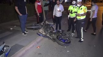 2 arkadaşın kullandığı hız motosikletleri çarpıştı: 2 yaralı