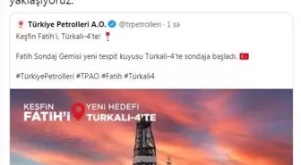 'Fatih', 'Türkali-4'te sondaja başladı