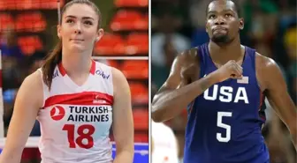 ABD'nin en büyük yıldızı Kevin Durant, Voleybol Takımı'ndan Zehra Güneş'le takipleşmeye başladı