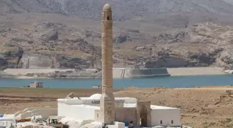 Hasankeyf'teki 612 yıllık tarihi Er-Rızk Camisi'nin restorasyonunda sona yaklaşıldı