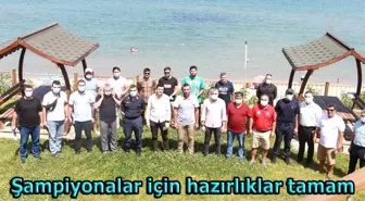 Şampiyonalar için hazırlıklar tamam