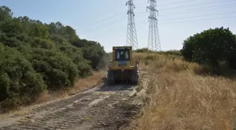 Aliağa Belediyesi'nden Ormanlık Alanlarda Hummalı Çalışma