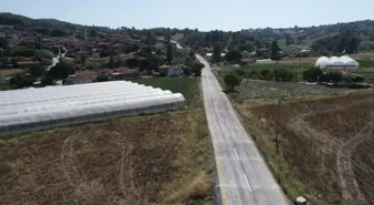 Beton Yol Gördes'le Salihli'yi birbirine bağlıyor