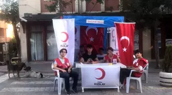 Emet'te yangın bölgeleri için yardım kampanyası