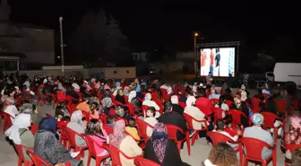 Eskişehir'de açık hava sinema keyfi