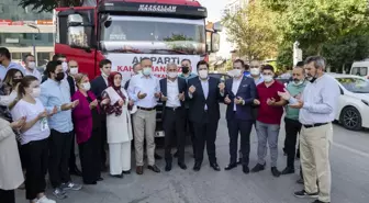 Kahramankazan'dan Manavgat'a 3 tır yardım gönderildi