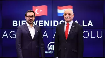 Paraguay'ın Ankara Büyükelçisi Valdez AA'yı ziyaret etti