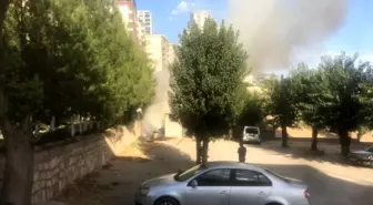 Son dakika haber... Silvan'da korkutan çöp yangını