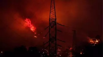 Ufak ufak patlamaların yaşandığı Milas'taki termik santralden ilk görüntüler