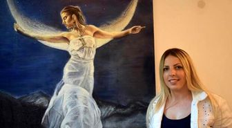 Ressam Özlem Garip'in eserleri Leonardo da Vinci Müzesi koleksiyonunda