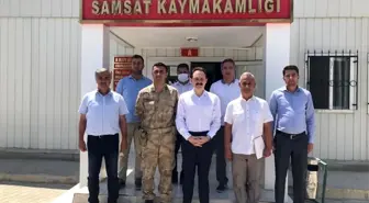 Samsat Jandarma Komutanı başarı belgesi ile uğurlandı