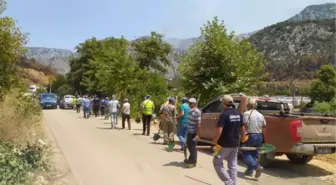 Sütçüler'deki orman yangını, 4'üncü gününde