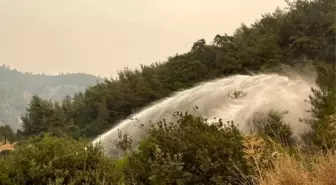 Termik santral bölgesi sürekli soğutuluyor