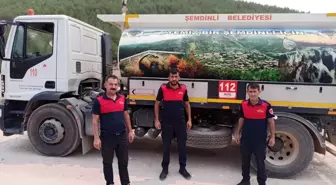 Bin 900 kilometreden Muğla'ya yangın desteği