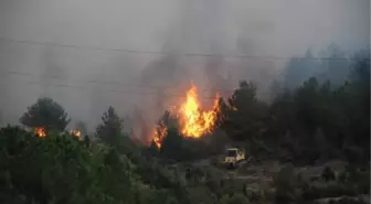 Son dakika! Karabük'te aynı köyde 2 gün sonra yeniden orman yangını (3)