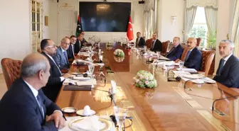 Son Dakika | Cumhurbaşkanı Erdoğan'ın Libya Başbakanı Dibeybe'yi kabulü sona erdi