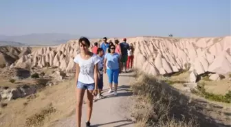 Kapadokya'yı temmuz ayında 370 bin 534 turist ziyaret etti