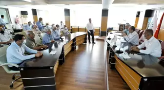 BAŞKANIMIZ, KÖY MUHTARLARIYLA BİR ARAYA GELDİ