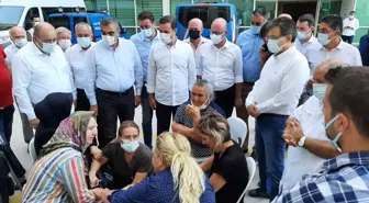 BALIKESİR - CHP Genel Başkan Yardımcısı Akın, yolcu otobüsü kazasında yaralananları ziyaret etti