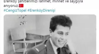 Son dakika! MSB, Şehit Pilot Yüzbaşı Cengiz Topel ve Erenköy şehitlerini andı