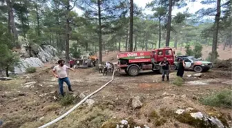 Son dakika haberi | Sütçüler orman yangını, büyük ölçüde kontrol altında