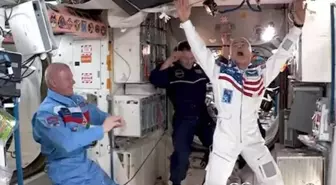 Uluslararası Uzay İstasyonu'nda ilk kez 'uzay oyunları' düzenlendi! Yarışmayı kazanan Soyuz Takımı oldu