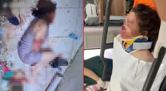 3'üncü kattan bina boşluğuna düştü! Yabancı uyruklu kadın, yerde kanlar içerisinde yatarken bulundu