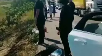 Son dakika haberleri | Yangını gören aracını durdurup müdahale etti