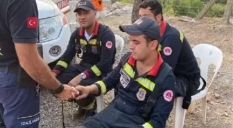 Son dakika haberleri... Yangınla mücadelede yaralandılar, tedavilerinin ardından yine bölgeye gittiler