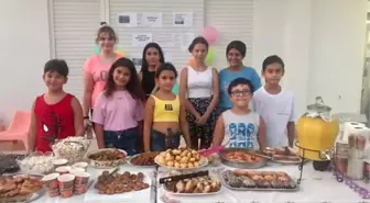 Çocuklar kermes düzenleyip, yangın mağdurları için para topladı